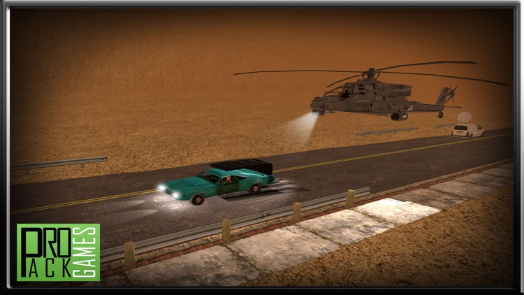 Reckless Enemy Helicopter Getaway - Dodge Apache attack in highway traffic screenshot-3