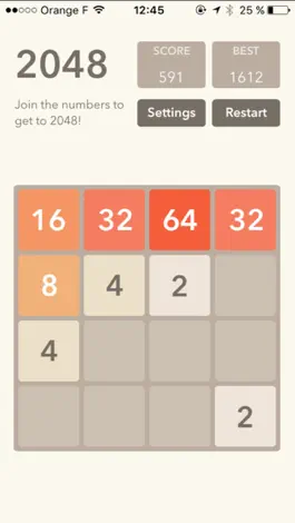 Game screenshot 2048 : logic game mod apk