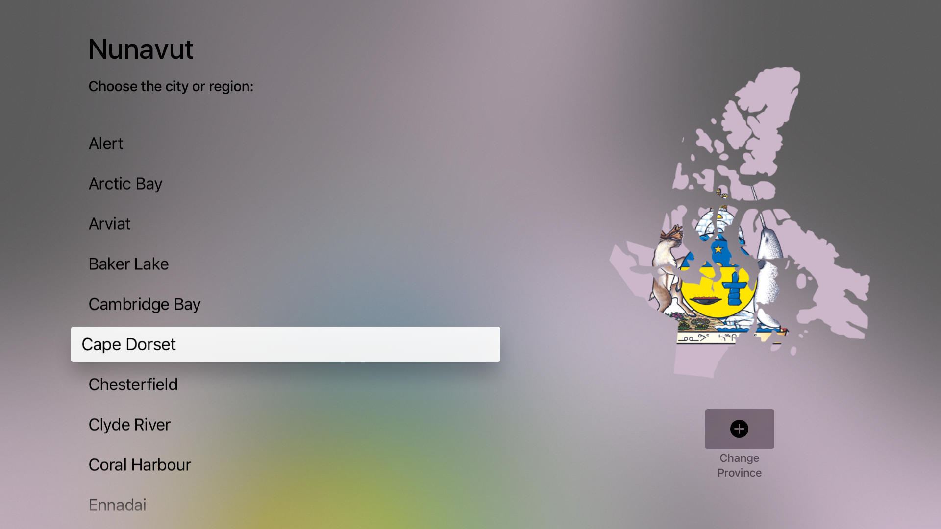 WeatherCanada EC screenshot 3