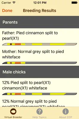 Game screenshot Cockatiel Color Palette mod apk