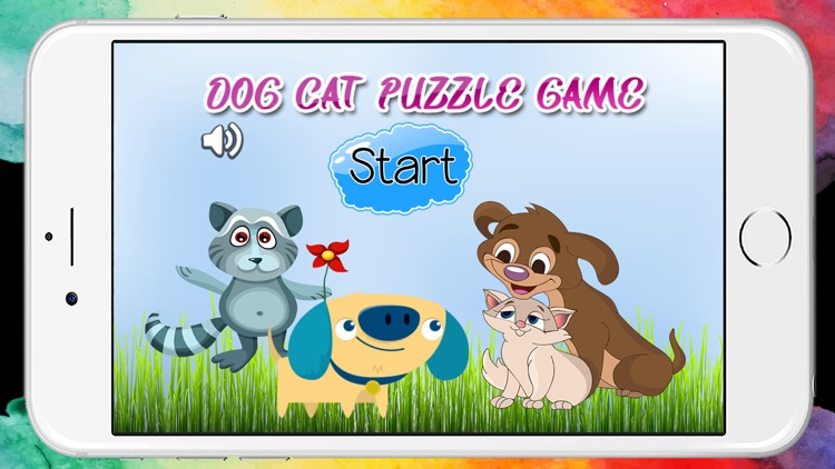 Dogs and Cats Puzzles for Preschool and Kids Free