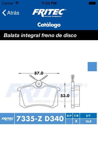 Fritec eCatalog screenshot 3