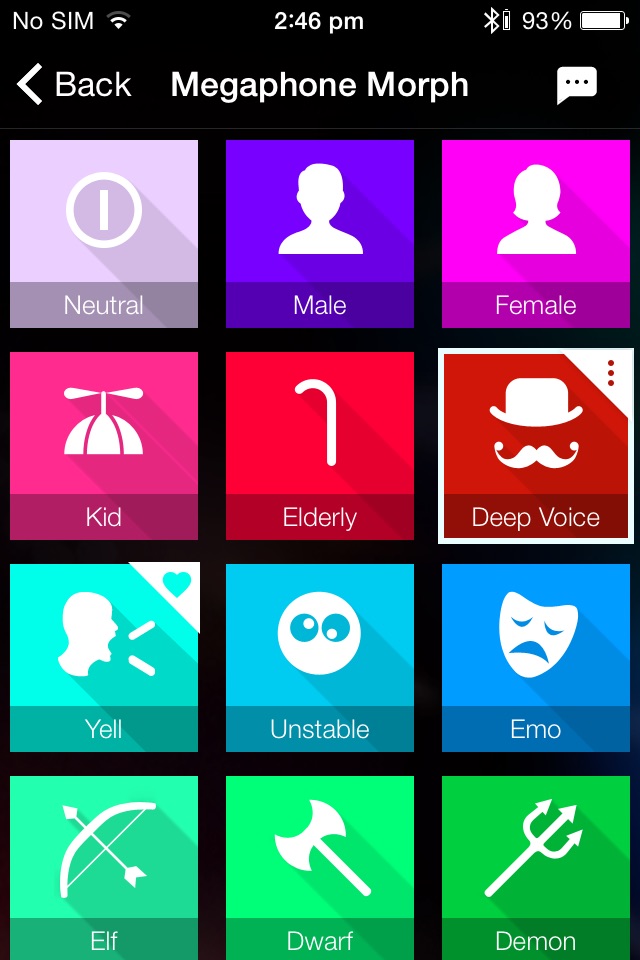 iPhone screenshot