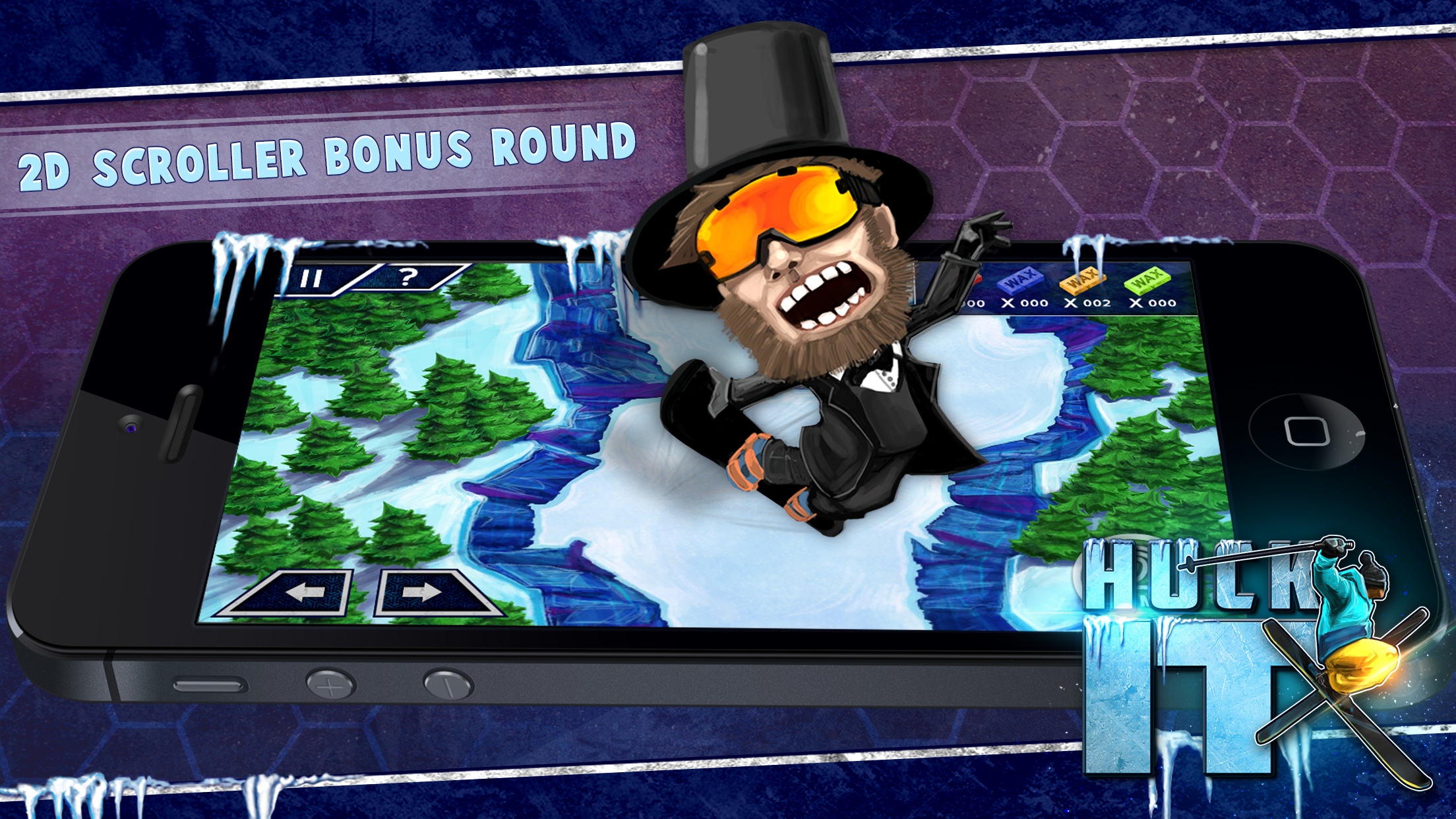 Huck It Skiing 3D screenshot 6