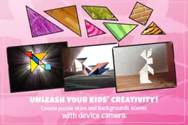 Game screenshot Kids Doodle & Discover: Alphabet, Endless Tangrams hack