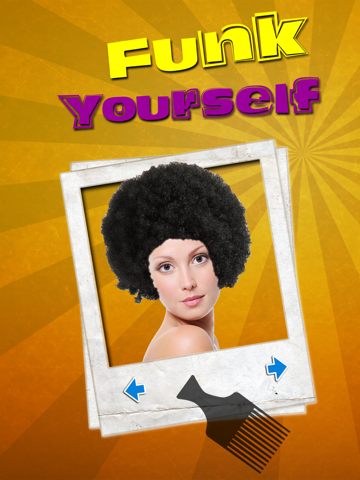 Screenshot #4 pour Trouille Vous-Même – Essayer De Coiffures Afro Dans Virtuel Photomaton Pour Relooking
