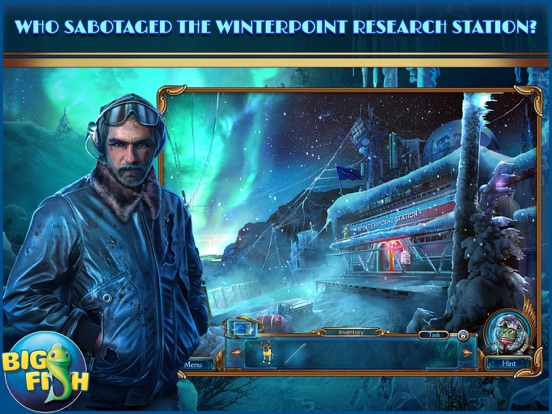 Mystery Trackers: Winterpoint Tragedy - A Hidden Object Adventure (Full) iPad app afbeelding 1