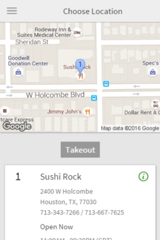 Sushi Rock Ordering screenshot 2