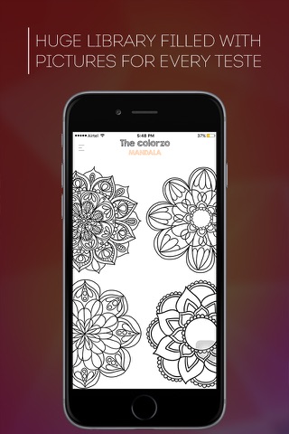 Mandala Coloring Book for Adult.s to Color Mandalas screenshot 2