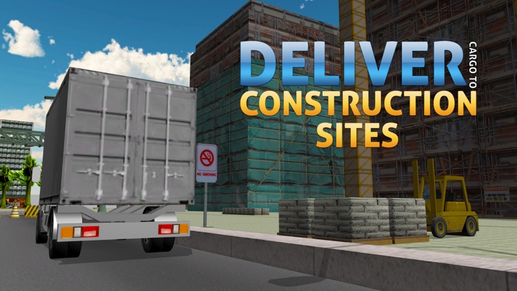 3D Cargo Truck Simulator – Mega lorry Driving & parking simulation game screenshot-3