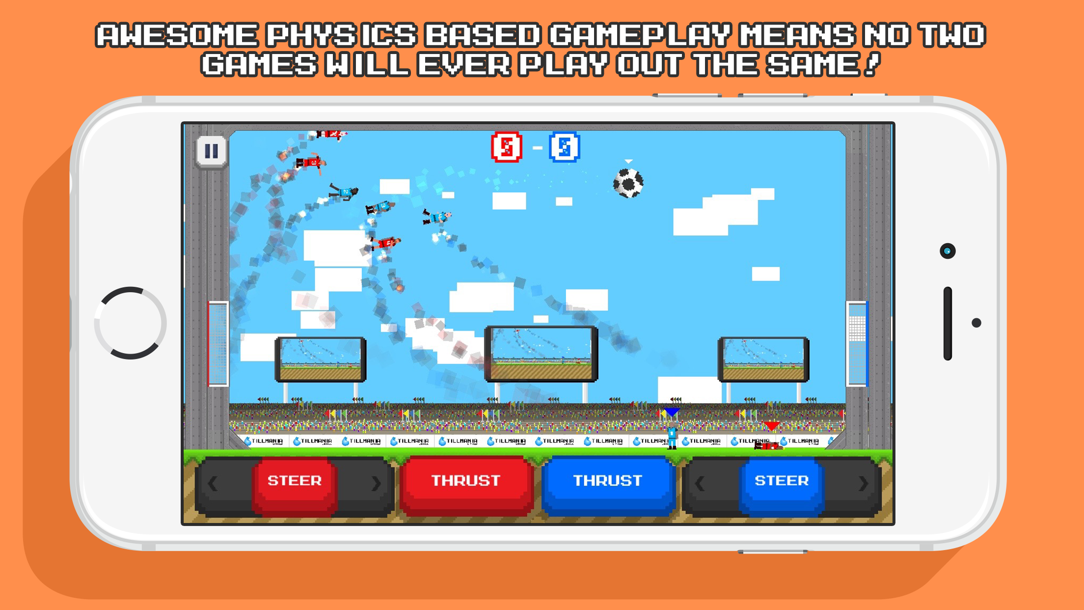 Jetpack Soccer screenshot 3