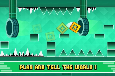 Amazing Geometry Mad Rush – Spinny Pixel Jump and Dash screenshot 3