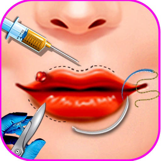 Lips Surgery Makeover Icon