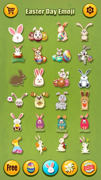 How to cancel & delete Happy Easter Emoji.s - Holiday Emoticon Sticker for Message & Greeting from iphone & ipad 3