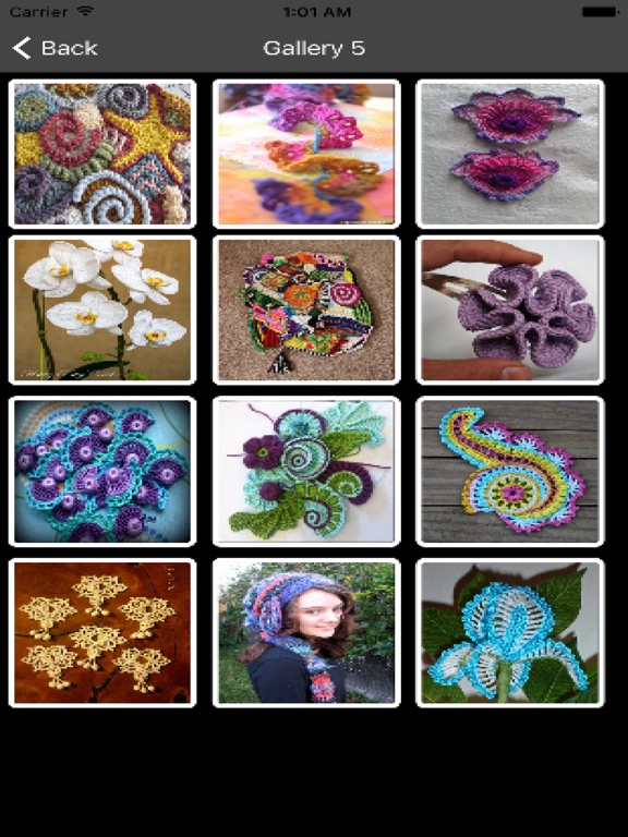 Screenshot #4 pour Freeform Crochet Patterns