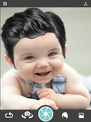 Man Hair Style Changer iPad screenshot