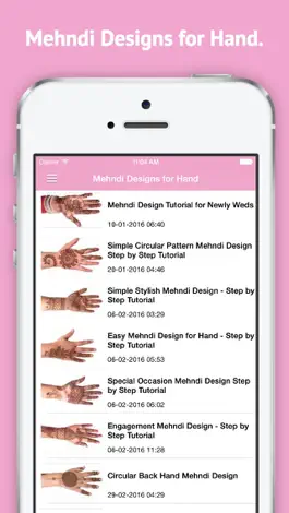 Game screenshot Mehndi & Nail Art Tutorials. hack