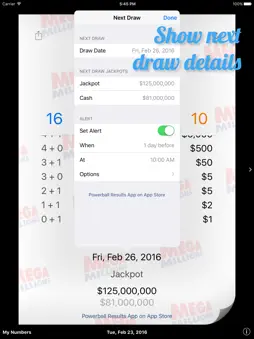 Mega Millions Results by Saemi screenshot 10