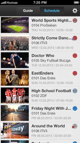 Game screenshot HUMAX TV Guide hack