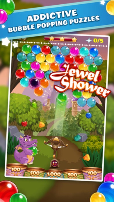 Screenshot #1 pour Bubble Pop Joy - match 3 rescue pet game mania