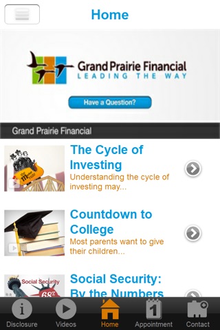 Grand Prairie Financial screenshot 2