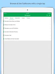 oz stoners cannabis community iPad Captures Décran 2