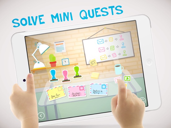 Screenshot #5 pour Little Postman - sorting by color, size and shape for early development of toddlers 2+ years