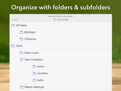 Notes, Notepad & Memo - UpWord iPad image 2
