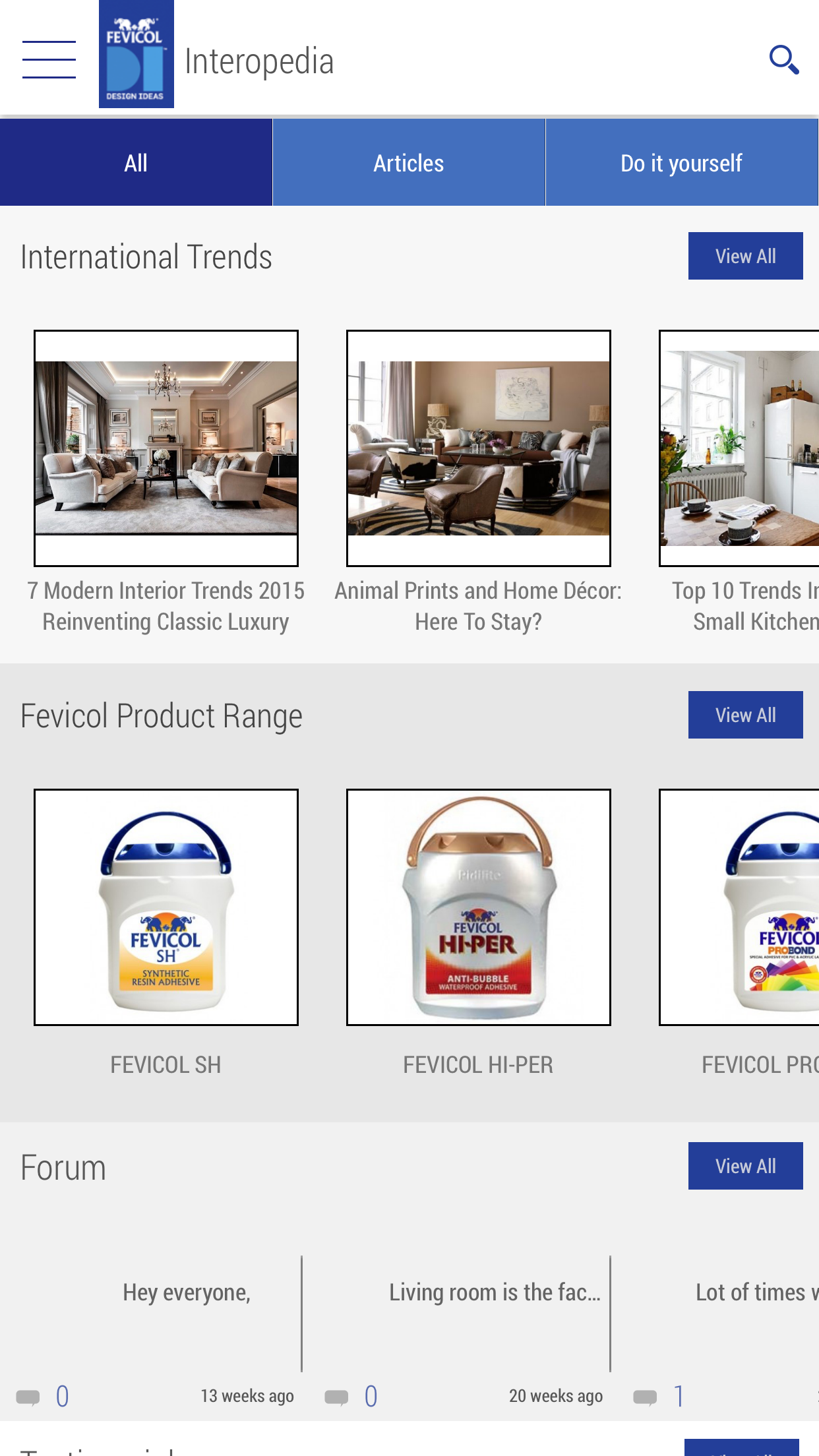 Fevicol Design Ideas
