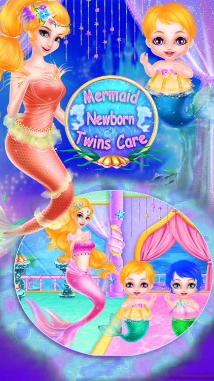 Mermaid Newborn Elas Twins Care screenshot-3