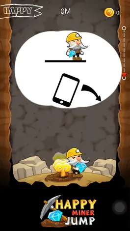 Game screenshot Happy Miner Jump mod apk