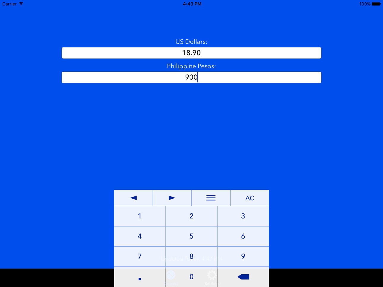 iPad screenshot
