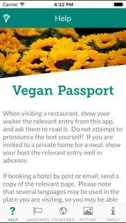 vegan passport iphone screenshot 2