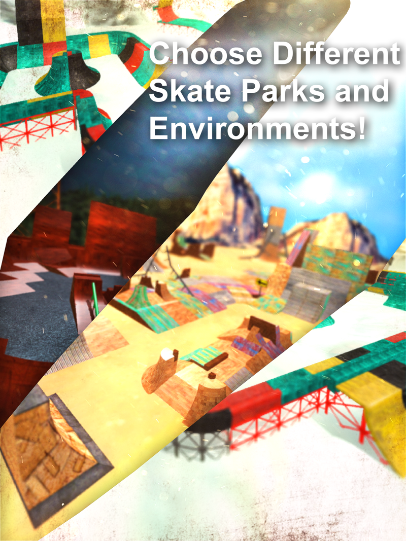 Skate World 3D - HD Free Skateboard Simulator Game official gameplay screenshot 3