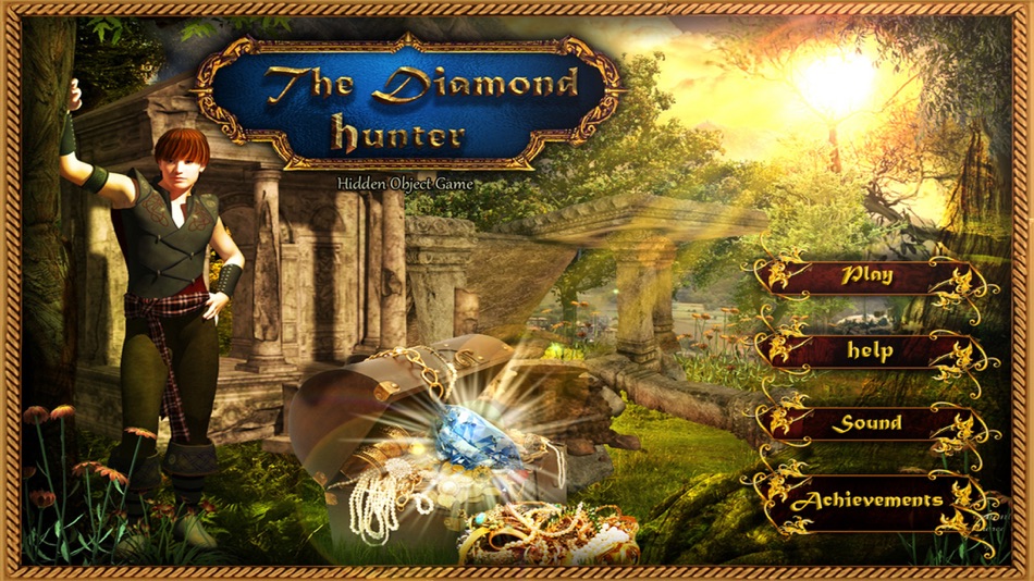 #2. Diamond Hunter Hidden Object (iOS) Podle: Big Leap Studios
