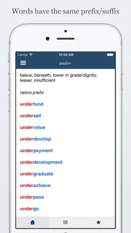 Game screenshot English Prefixes and Suffixes mod apk