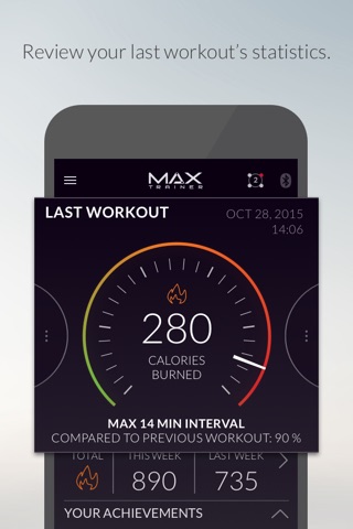 Bowflex® Max Trainer® screenshot 2
