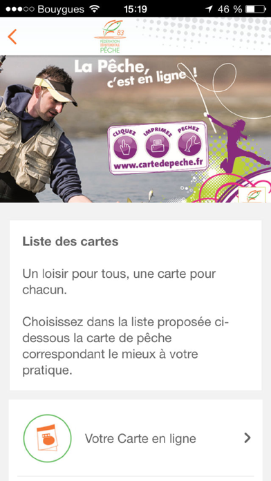 Screenshot #3 pour FÉDÉRATION DE PÊCHE DU VAR