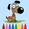 Cute Dog Drawings & Finger Coloring Pages for Kids problems & troubleshooting and solutions