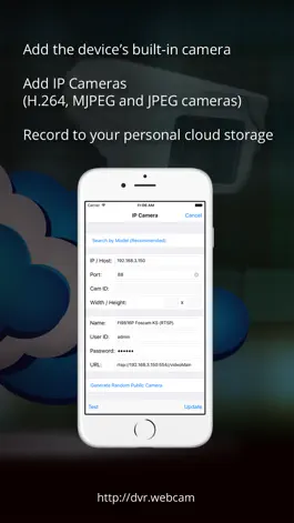 Game screenshot DVR.Webcam - OneDrive Edition apk