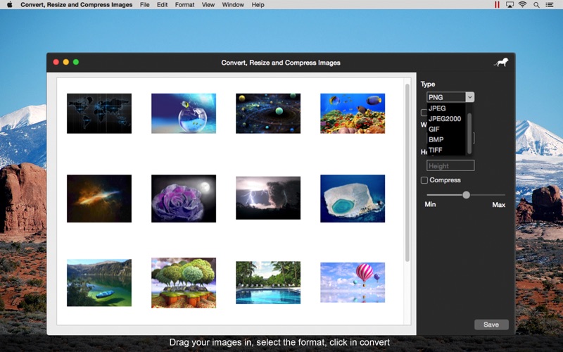 Screenshot #1 pour Convert, Resize and Compress Images