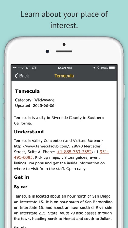 Backseat Driver International - Wikipedia and Wikivoyage Places of Interest screenshot-4