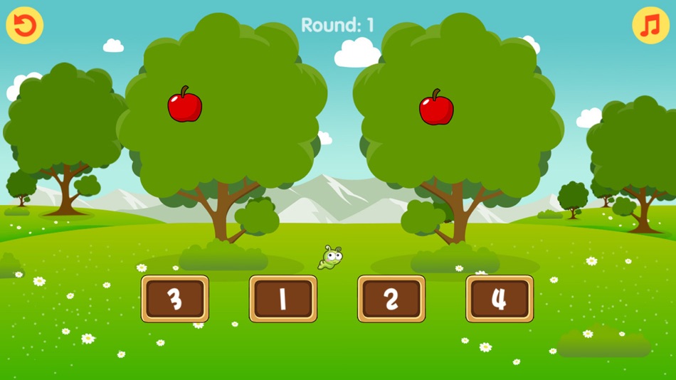 #2. Counting Apples Game - Preschool Number Learning Game (iOS) 来自: 桂浪 胡