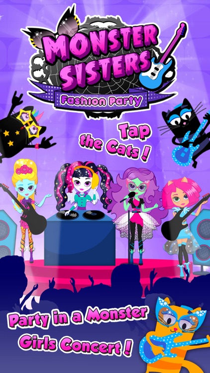 Monster Sisters Fashion Party - Crazy Makeup, Dress Up & Hair Salon screenshot-0