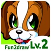 Learn to Draw Popular Dogs Cats - Draw and Color Easy Animals - Cartoon Art Lessons - Fun2draw™ Dogs and Cats Lv2