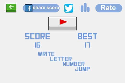 Write Letter Number Jump screenshot 2