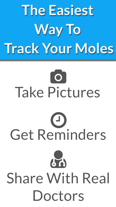 Skin Cancer App - MySkinPal - Map your skin moles Screenshot