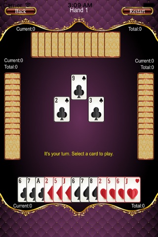 Hearts: a strategy game screenshot 2