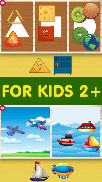 Smart Baby Sorter 2 game for toddlers - Colors & Shapes Learning Games and Matching Puzzles for Preschool Kids Screenshot
