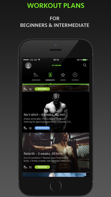 Fitness Online - Gym For Beginners & Workout Plans For Men screenshot-3